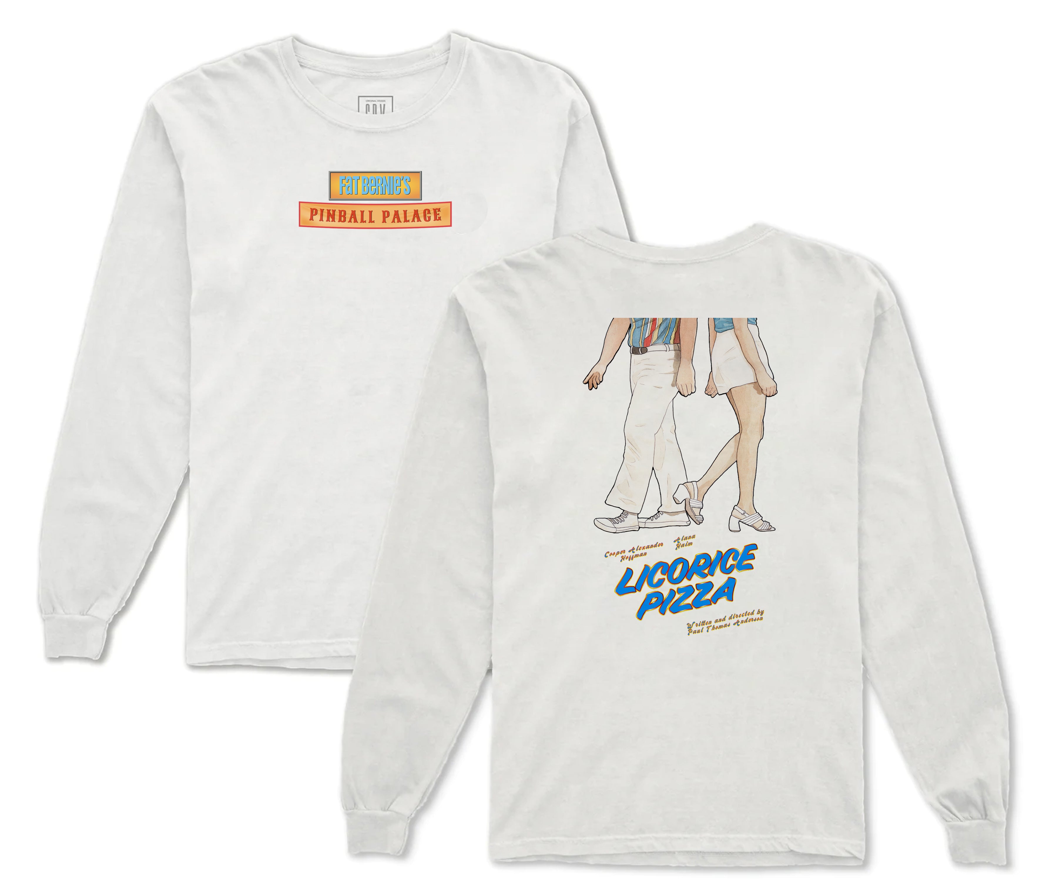 LICORICE PIZZA SCRIPT LONG SLEEVES SDV
