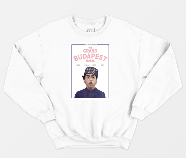 GRAND BUDAPEST HOTEL CLASSIC CREWNECK