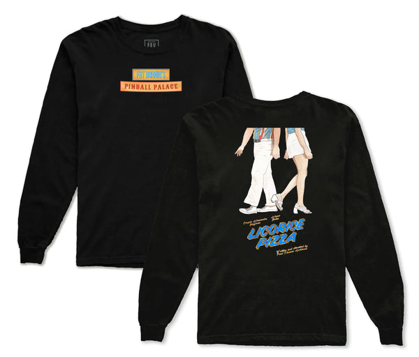 LICORICE PIZZA SCRIPT LONG SLEEVES