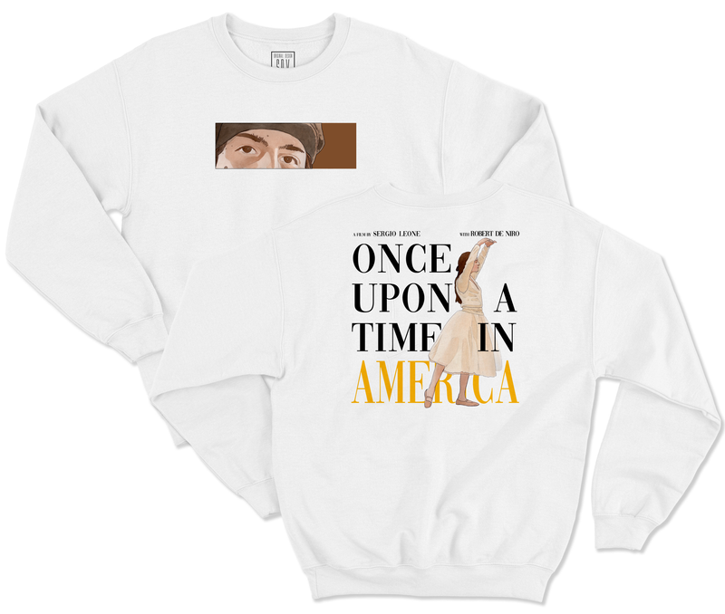 C'ERA UNA VOLTA IN AMERICA SCRIPT CREWNECK