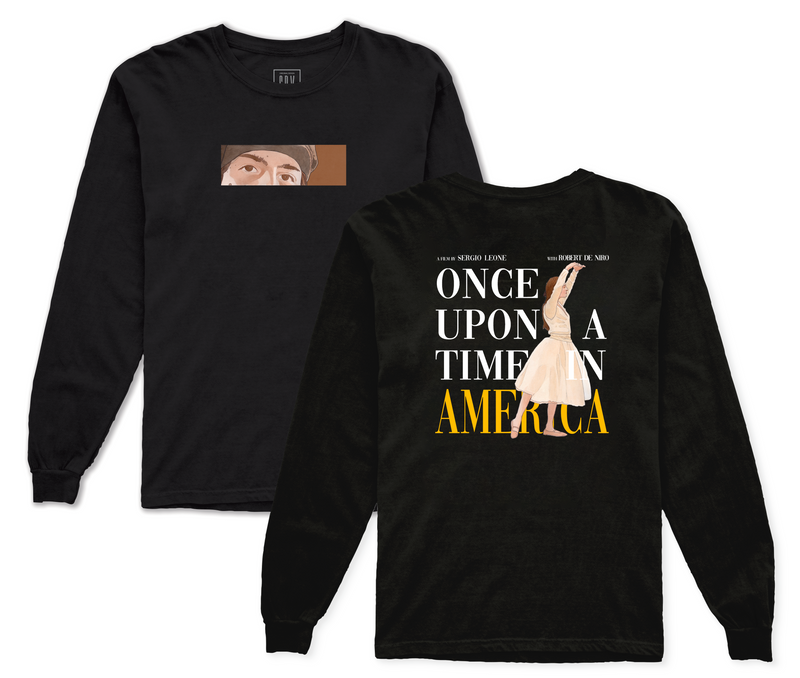 C'ERA UNA VOLTA IN AMERICA SCRIPT LONG SLEEVES