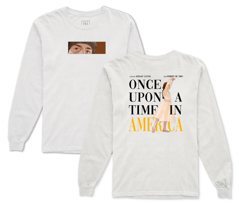 C'ERA UNA VOLTA IN AMERICA SCRIPT LONG SLEEVES