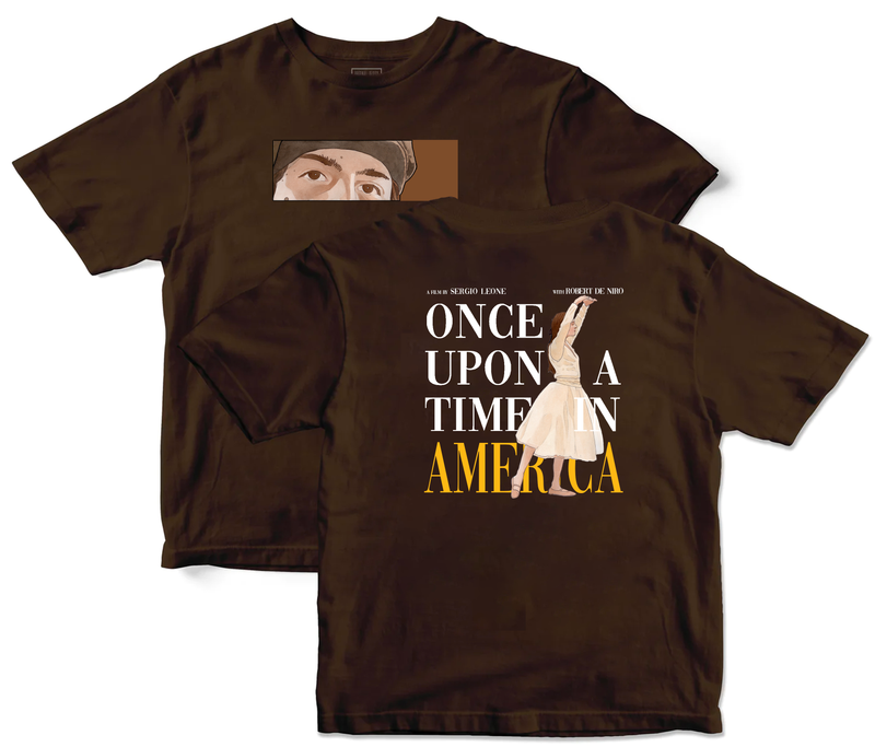 C'ERA UNA VOLTA IN AMERICA SCRIPT T-SHIRT