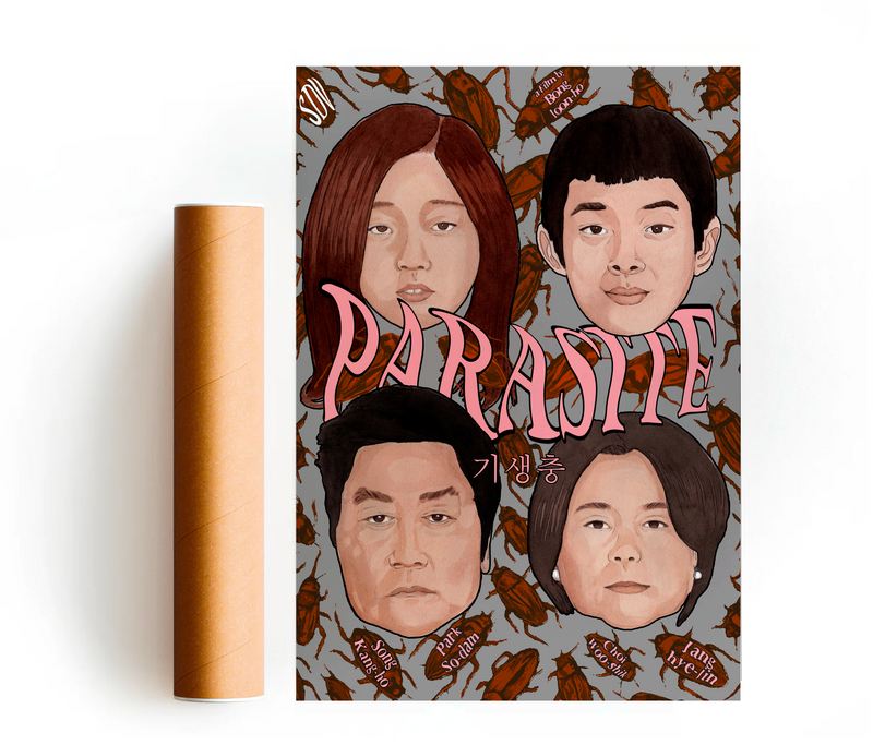 PARASITE STAMPA D'ARTE