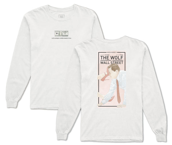 THE WOLF OF WALL STREET SCRIPT LONG SLEEVES